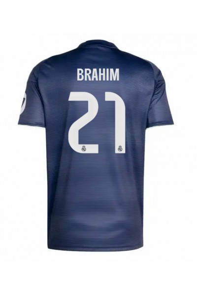 Real Madrid Brahim Diaz #21 Jalkapallovaatteet Vieraspaita 2025-26 Lyhythihainen Real Madrid Brahim Diaz #21 Jalkapallovaatteet Vieraspaita 2025-26 Lyhythihainen